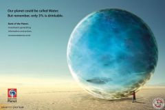 "Bank of the planet" - социальная реклама